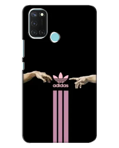 Чехол для Realme C17 с картинкой «Adidas Hands»