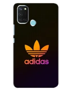 Чехол для Realme C17 с картинкой «Градиент Adidas»