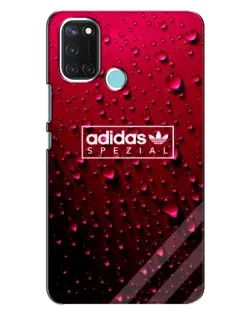Чехол для Realme C17 с картинкой «Adidas Gold Marble»