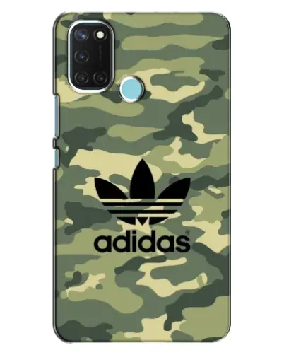 Чехол для Realme C17 с картинкой «Милитари стиль Adidas»