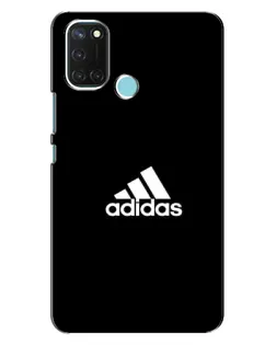 Чехол для Realme C17 с картинкой «Черная классика Adidas»