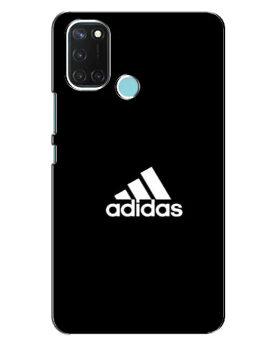 Чехол для Realme C17 с картинкой «Черная классика Adidas»