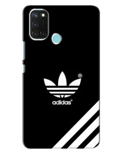 Чехол для Realme C17 с картинкой «Adidas с диагональными полосами»