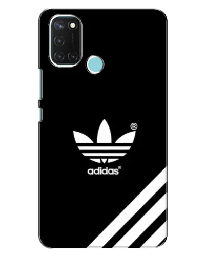 Чехол для Realme C17 с картинкой «Adidas с диагональными полосами»