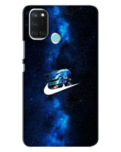 Чехол для Realme C17 с картинкой «Звездный путь Nike»