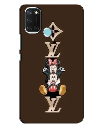 Чехол для Realme C17 с картинкой «LV и Микки Маус»