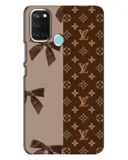 Чехол для Realme C17 с картинкой «Louis Vuitton — банты»