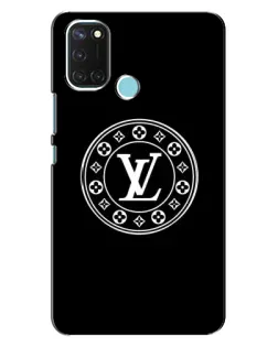 Чехол для Realme C17 с картинкой «LV — печать стиля»