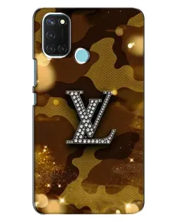 Чехол для Realme C17 с картинкой «Камуфляжный Louis Vuitton»