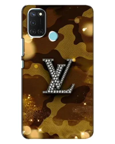 Чехол для Realme C17 с картинкой «Камуфляжный Louis Vuitton»