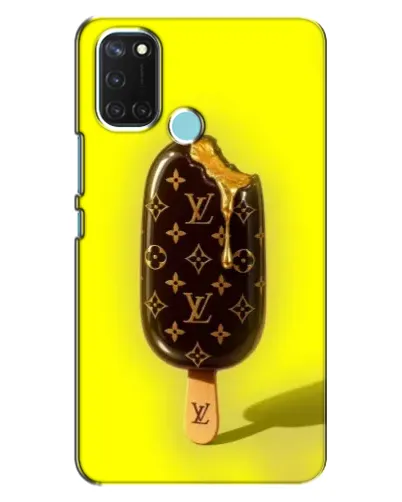 Чехол для Realme C17 с картинкой «Мороженое от LV»