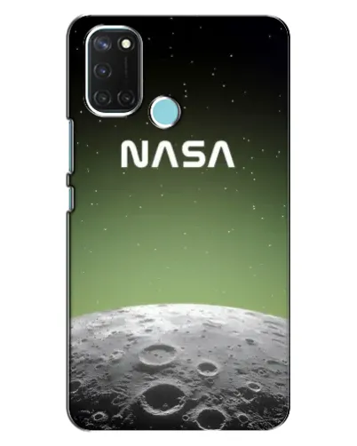 Чехол для Realme C17 с картинкой «NASA — лунный градиент»