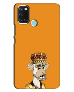 Чехол для Realme C17 с картинкой «Золотая обезьяна Bored Ape»