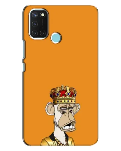 Чехол для Realme C17 с картинкой «Золотая обезьяна Bored Ape» Чехол для Realme C17 с картинкой «Золотая обезьяна Bored Ape»