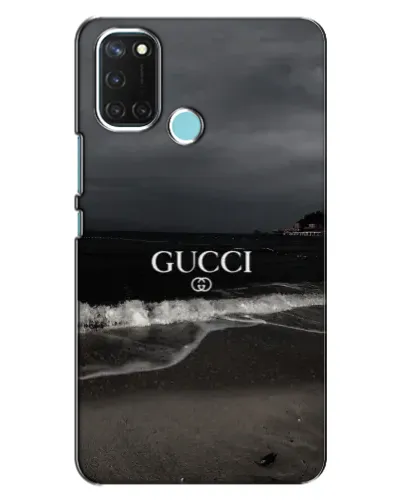 Чехол для Realme C17 с картинкой «Gucci — морской прибой»