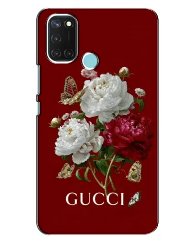Чехол для Realme C17 с картинкой «Gucci —  сад»