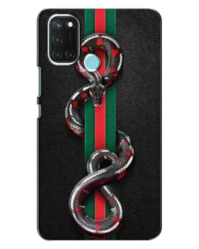 Чохол для Realme C17 з картинкою «Gucci — змія на смузі» Чохол для Realme C17 з картинкою «Gucci — змія на смузі»