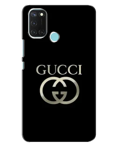 Чохол для Realme C17 з картинкою «Gucci — золото на чорному» Чохол для Realme C17 з картинкою «Gucci — золото на чорному»