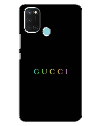 Чехол для Realme C17 с картинкой «Gucci — неоновый минимализм» Чехол для Realme C17 с картинкой «Gucci — неоновый минимализм»