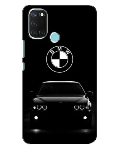 Чехол для Realme C17 с картинкой «BMW — взгляд из темноты»