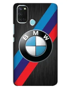Чехол для Realme C17 с картинкой «BMW M-stripes стиль»