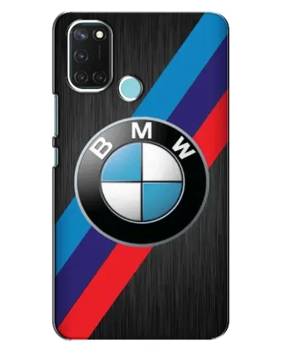 Чехол для Realme C17 с картинкой «BMW M-stripes стиль»