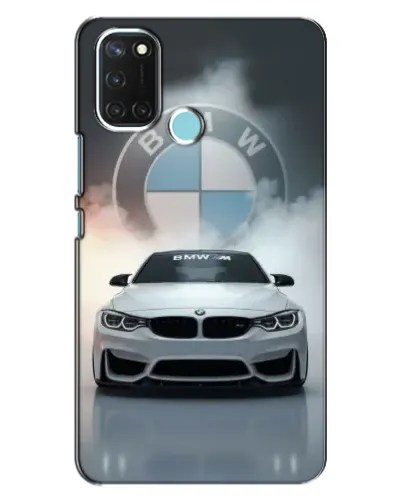 Чехол для Realme C17 с картинкой «BMW в белом дыму» Чехол для Realme C17 с картинкой «BMW в белом дыму»