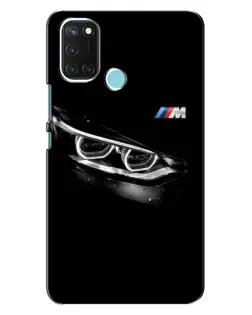 Чехол для Realme C17 с картинкой «BMW — взгляд тигра»