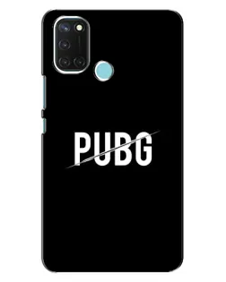 Чохол для Realme C17 з картинкою «PUBG — білий логотип» Чохол для Realme C17 з картинкою «PUBG — білий логотип»