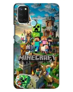 Чохол для Realme C17 з картинкою «Замок Minecraft» Чохол для Realme C17 з картинкою «Замок Minecraft»