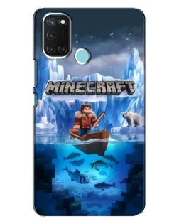 Чохол для Realme C17 з картинкою «Minecraft льодянийсвіт» Чохол для Realme C17 з картинкою «Minecraft льодянийсвіт»