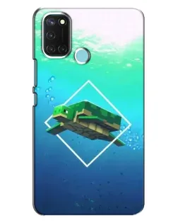 Чохол для Realme C17 з картинкою «Черепаха Minecraft» Чохол для Realme C17 з картинкою «Черепаха Minecraft»