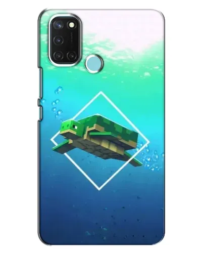 Чохол для Realme C17 з картинкою «Черепаха Minecraft» Чохол для Realme C17 з картинкою «Черепаха Minecraft»