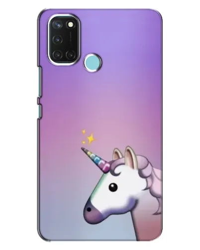 Чехол для Realme C17 с картинкой «Единорог градиент» Чехол для Realme C17 с картинкой «Единорог градиент»