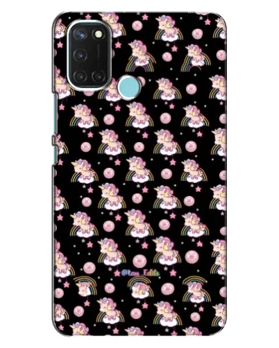 Чехол для Realme C17 с картинкой «Magic Unicorn паттерн» Чехол для Realme C17 с картинкой «Magic Unicorn паттерн»