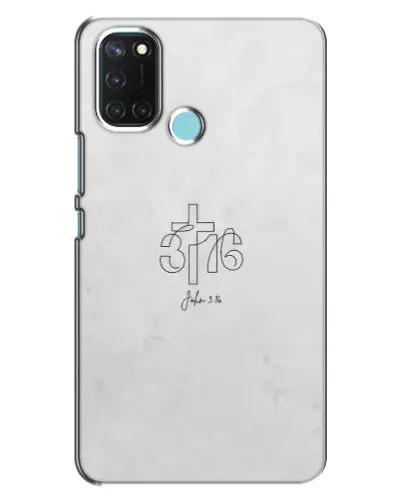 Чехол для Realme C17 с картинкой «Иоанна 3:16 Крест» Чехол для Realme C17 с картинкой «Иоанна 3:16 Крест»