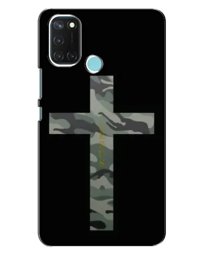 Чехол для Realme C17 с картинкой «Милитари Крест» Чехол для Realme C17 с картинкой «Милитари Крест»