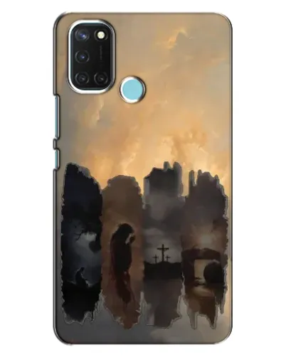Чехол для Realme C17 с картинкой «Дорога к вере» Чехол для Realme C17 с картинкой «Дорога к вере»