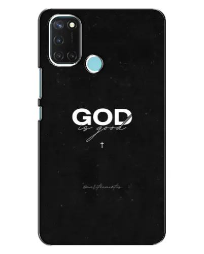 Чехол для Realme C17 с картинкой «GOD — Бог над всем» Чехол для Realme C17 с картинкой «GOD — Бог над всем»