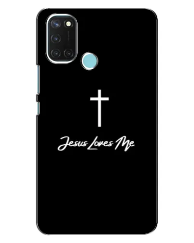Чехол для Realme C17 с картинкой «Иисус любит тебя» Чехол для Realme C17 с картинкой «Иисус любит тебя»