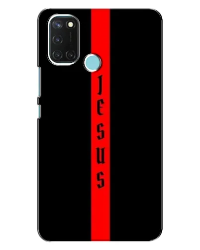 Чехол для Realme C17 с картинкой «Красная линия веры» Чехол для Realme C17 с картинкой «Красная линия веры»