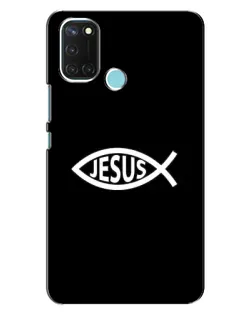 Чехол для Realme C17 с картинкой «Классический Jesus»