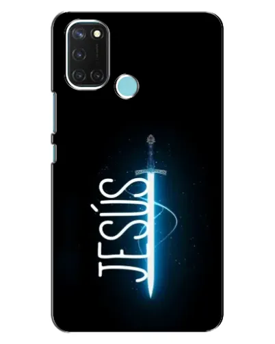 Чехол для Realme C17 с картинкой «Меч Духа Jesus» Чехол для Realme C17 с картинкой «Меч Духа Jesus»