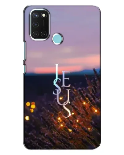 Чехол для Realme C17 с картинкой «Свет Божий ночью» Чехол для Realme C17 с картинкой «Свет Божий ночью»