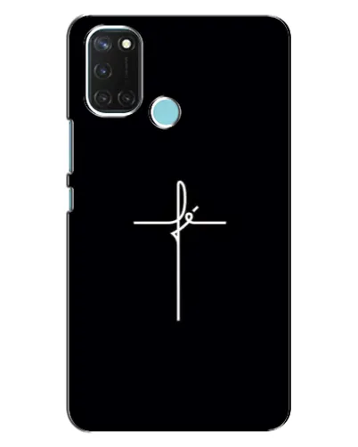 Чехол для Realme C17 с картинкой «Тонкий крест» Чехол для Realme C17 с картинкой «Тонкий крест»