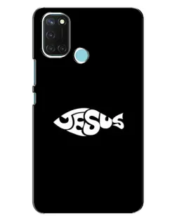 Чехол для Realme C17 с картинкой «Рыба Jesus» Чехол для Realme C17 с картинкой «Рыба Jesus»