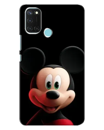 Чехол для Realme C17 с картинкой «Улыбающийся Микки Маус»