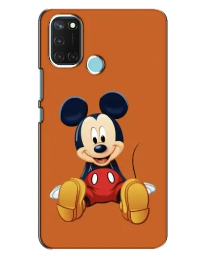 Чехол для Realme C17 с картинкой «Микки отдыхает»
