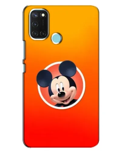 Чехол для Realme C17 с картинкой «Mickey в круге»