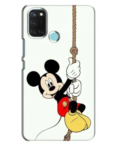 Чехол для Realme C17 с картинкой «Mickey на канате»